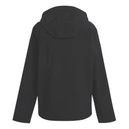 Regatta Navigate  2-Layer Hooded Jacket Black/Orange Pop Medium 39.5" Chest