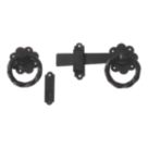 Smith & Locke Ring Gate Latch Black 152mm