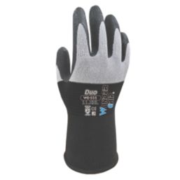 Wonder Grip WG-555 Duo  Gloves Black/White 2X Large