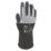 Wonder Grip WG-555 Duo  Gloves Black/White 2X Large