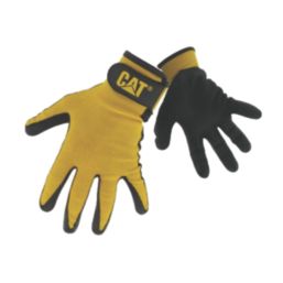 CAT  Gloves Yellow and Black Medium