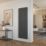 Azur Ilios Duplex 1800mm x 600mm 6178BTU Anthracite Vertical Designer Radiator