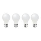Essentials  B22 A60 LED Light Bulb  470lm 4.2W 4 Pack