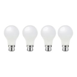 Essentials  B22 A60 LED Light Bulb  470lm 4.2W 4 Pack