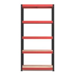 RB Boss  5-Tier Metal Garage Shelving Unit 900mm x 400mm x 1800mm