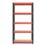 RB Boss  5-Tier Metal Garage Shelving Unit 900mm x 400mm x 1800mm
