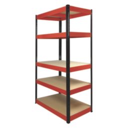 RB Boss  5-Tier Metal Garage Shelving Unit 900mm x 400mm x 1800mm