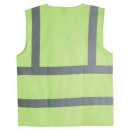 Pro RTX High Visibilty  Waistcoat Lime Medium 40" Chest