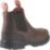 Hunter  Size 6.5  Brown  Slip-On Occupational Work Boots