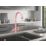 ETAL Sorrento Twin Lever Kitchen Mixer Tap Matt Pink