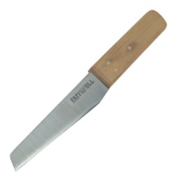 Faithfull  Fixed Leather / Shoe Cutting Knife 4.1/3"