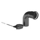 Vaillant  Flue Elbow Black 87°