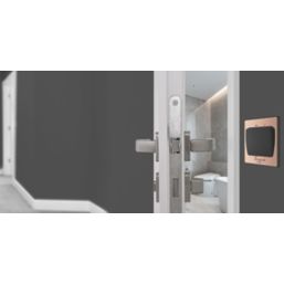 British General Evolve 10A 1-Gang 3-Pole Fan Isolator Switch Copper  with Black Inserts