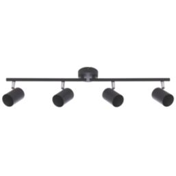 Saxby Toro Bar 4-Light Spotlight Black