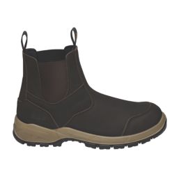 Site Merrien 2.0 Size 9  Brown Waterproof Steel Toe Cap Safety Dealer Boots