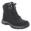 Hi-Tec Riva Mid Size 4 Womens Black Waterproof  Non Safety Work Boots
