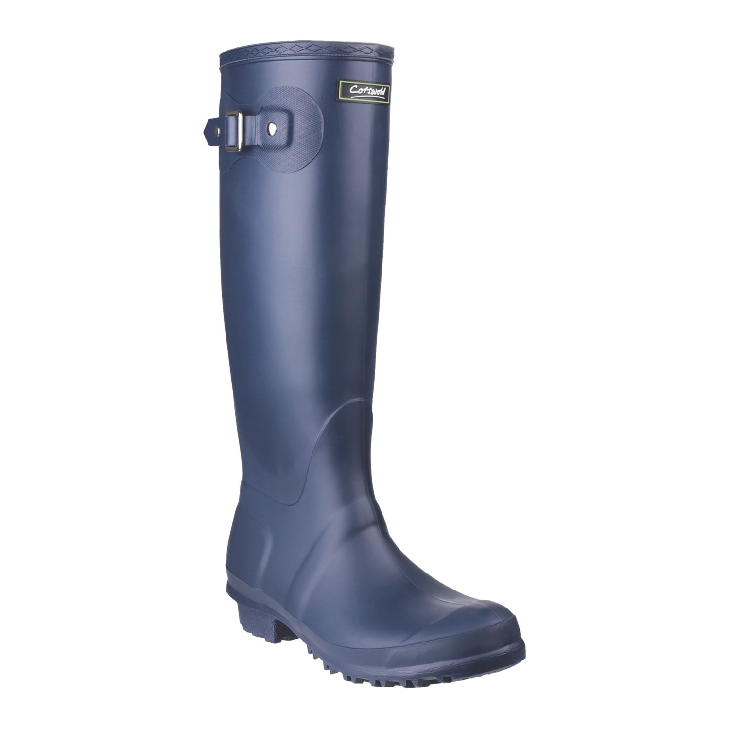 Cotswold Sandringham Size 7 Womens Navy Non Safety Wellies (743XM)