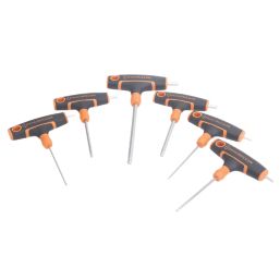 Magnusson  Metric T-Handle Ball-End Hex Key Set 6 Pcs