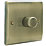 British General Nexus Metal 1-Gang 2-Way LED Dimmer Switch  Antique Brass