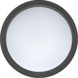 Luceco Liptus Outdoor Round LED IP65 Bulkhead Black 15W 1350lm