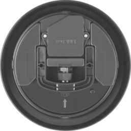 Luceco Liptus Outdoor Round LED IP65 Bulkhead Black 15W 1350lm