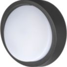 Luceco Liptus Outdoor Round LED IP65 Bulkhead Black 15W 1350lm