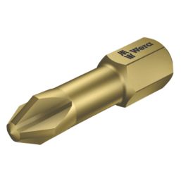 Wera Bit-Check 10 Universal 2 1/4" Hex Shank Mixed Bit Set 10 Pieces