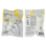 Flomasta  Plastic Push-Fit Reducing Tee 22mm x 22mm x 10mm