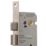 Smith & Locke Fire Rated  3 Lever Polished Chrome Architectural Sash Lock 65mm Case - 44mm Backset