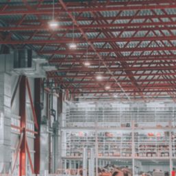 4lite  Maintained Emergency LED Highbay With Microwave Sensor Black 100W 13,000lm