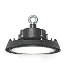 4lite  Maintained Emergency LED Highbay With Microwave Sensor Black 100W 13,000lm