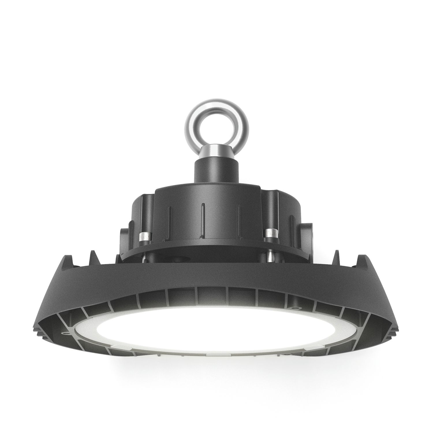 4lite Maintained Emergency LED Highbay With Microwave Sensor Black 100W 13,000lm (744RR)