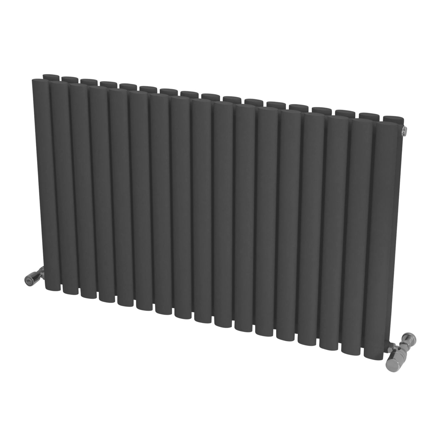 Ximax Fortuna 600mm x 990mm 3887BTU Anthracite Horizontal Designer Radiator (744TP)