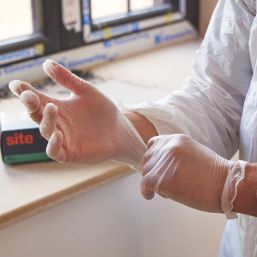 Site Caudrey Coverall White 2X Large 60" Chest 34.1" L