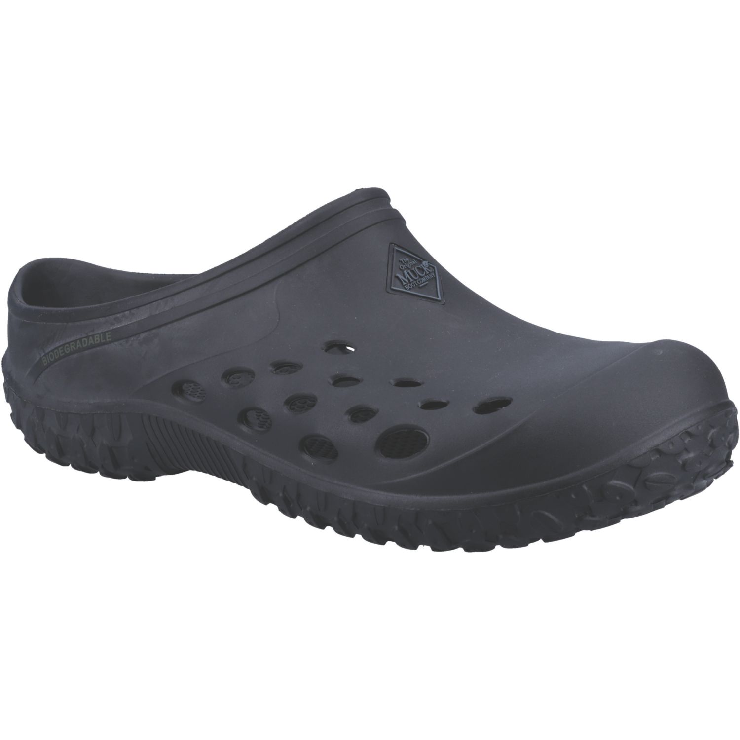 Muck Boots Size 7 Black Slip-On Non Safety Shoes (744YR)