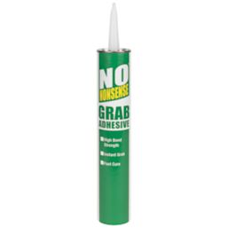 No Nonsense  Solvented Grab Adhesive Buff Green 350ml