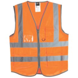 Pro RTX High Visibilty Executive Waistcoat Orange X Large 48" Chest