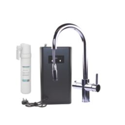 ETAL Cygne Pull-Out Style 3-in-1 Instant Boiling Water Kitchen Tap Chrome