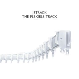 Renaissance Flexible Curtain Track White 200cm