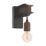 Eglo Townshend 4 Wall Light Black/Brown