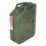 Faithfull Carbon Steel Jerry Can Green 20Ltr