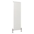 Reina Harley Single 1600mm x 490mm 2845BTU White Vertical Designer Radiator