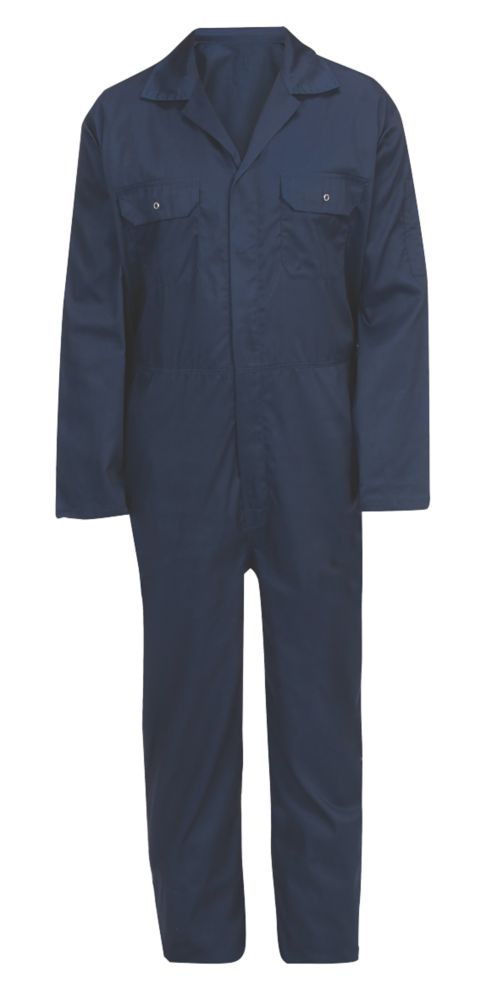 General Purpose Coverall Navy Blue X Large 56 3/4