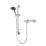Triton Leona Rear-Fed Exposed Chrome Thermostatic Mixer Shower