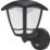 Luceco  Outdoor LED Bottom Arm Coach Lantern With PIR Sensor Black 8W 640lm