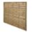 Forest Kyoto  Slatted Top Fence Panels Natural Timber 6' x 5' Pack of 3