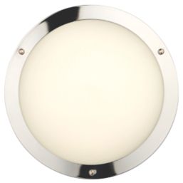 Saxby Anchorage LED Bathroom Ceiling Light Chrome 9W 650lm