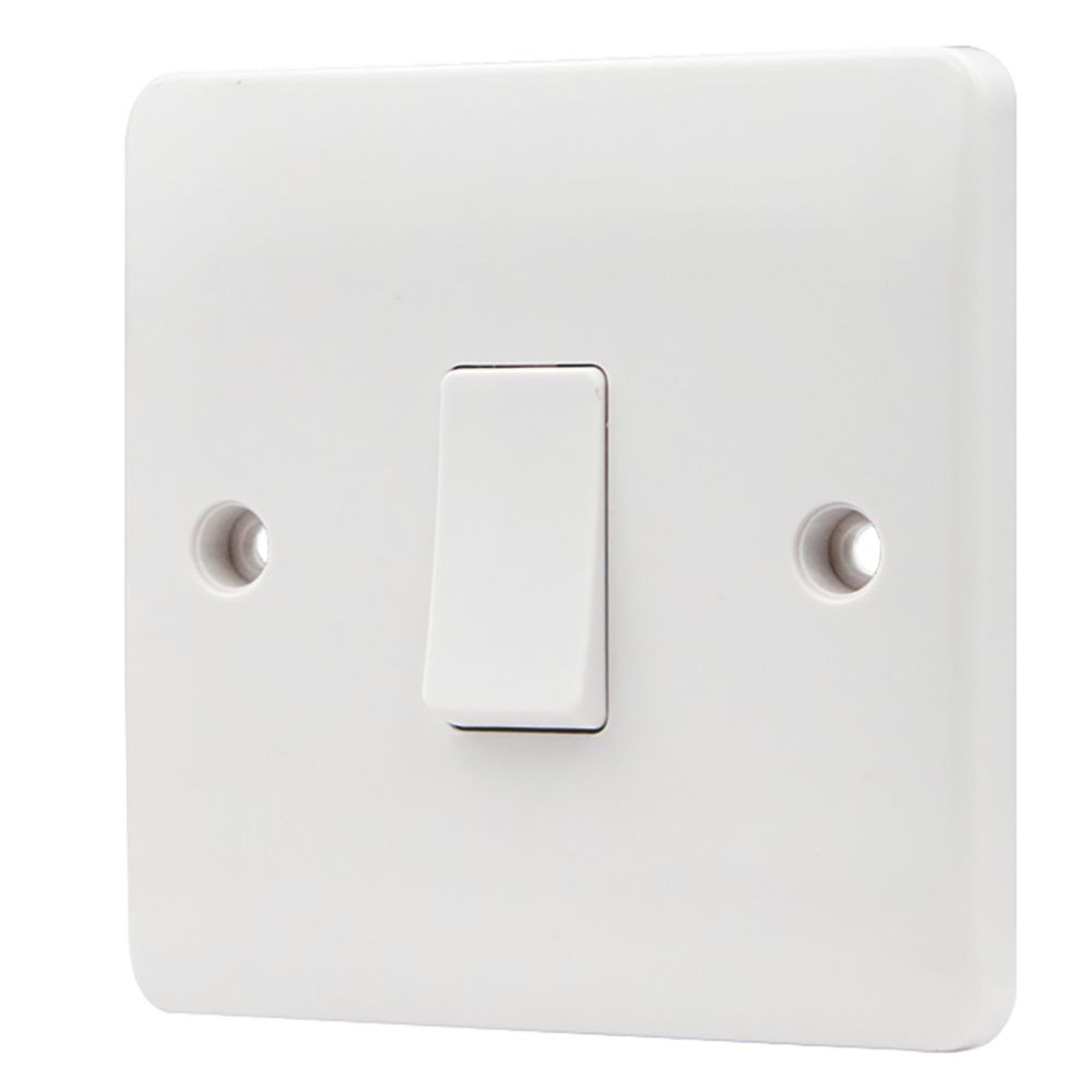 Vimark Pro 10A 1-Gang Intermediate Switch White