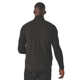 Regatta Navigate Fleece Bodywarmer Black/Orange Pop 2X Large 47" Chest