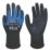 Wonder Grip WG-422 Bee-Smart  General Handling Gloves Black/Blue Small